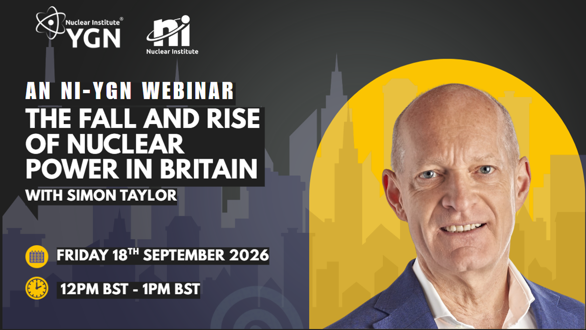 YGN: The Fall and Rise of Nuclear Power in Britain with Simon Taylor Event Image