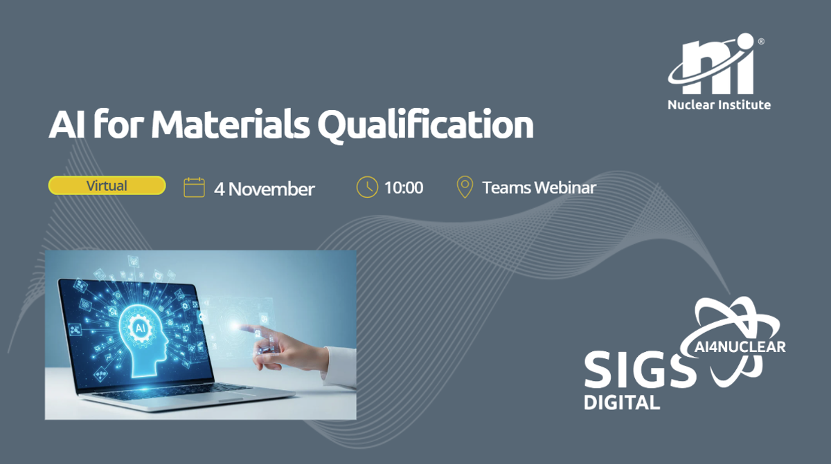 AI4Nuclear: AI for materials qualification Event Image