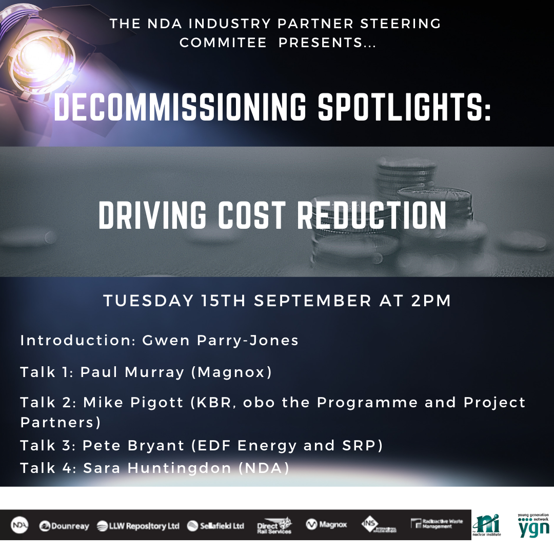 Driving cost reduction -  Spotlights on decommissioning (1)
